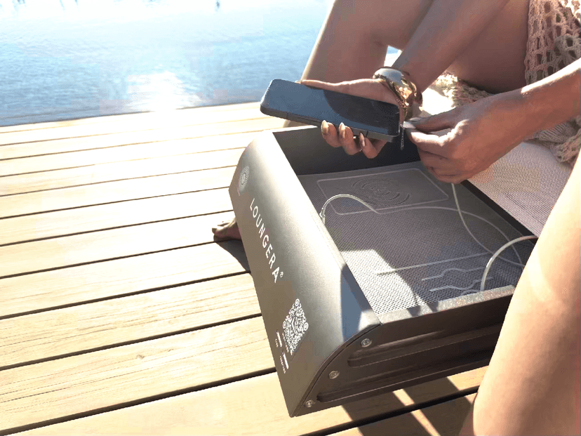 A charging station
